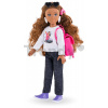 Bábika Mélody Shopping Set Corolle Girls s dlhými hnedými vlasmi 28 cm 6 doplnkov od 4 rokov