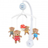 BABY MIX Kolotoč nad postieľku Baby Mix Medvedíky s muchotrávkou