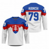 Slovensko - Libor Hudacek 2026 Hokejový Replica Dres Biely M