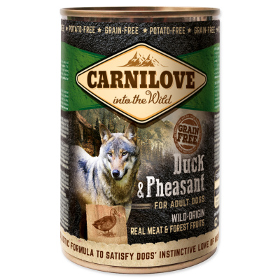 CARNILOVE Dog Wild Meat Duck & Pheasant 400g