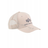 Alpha Industries Basic Trucker Cap šiltovka j.stream white Veľkosť: Unisex, Farba: béžová