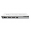 MikroTik Cloud Router Switch CRS326-24G-2S+RM, 800MHz CPU, 512MB, 24xGLAN, 2xSFP+cage, ROS L5, PSU,1U Rackmount