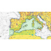 NAVIONICS PLATINUM+ Mapa 32P+ XL3 microSD/SD karta LARGE - západné Stredomorie západné Stredomorie, Portugalsko, Španielsko, Francúzsko, Monako, Taliansko, Tunisko, Alžírsko, Maroko