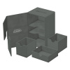 Ultimate Guard - Twin Flip`n`Tray 160+ XenoSkin Monocolor Grey Ultimate Guard - Twin Flip`n`Tray 160+ XenoSkin Monocolor Grey