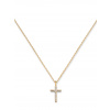 Engelsrufer ERN-LILCROSS-ZI-G Cross Ladies Necklace 38mm, adjustable