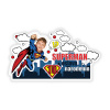 Personal Personalizovaná podložka pod tanier - Superman