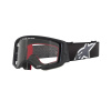 ALPINESTARS okuliare SUPERTECH CORP, ALPINESTARS (černá/šedá, číre plexi) 2025