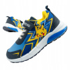 Pokémon športové topánky z Pikachu svietiace na suchý zips pre chlapcov R29