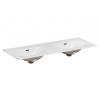 Zápustné dvojité umývadlo Sky 120 cm