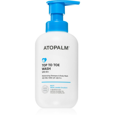 ATOPALM MLE čistiaci gél na vlasy a telo pre citlivú pokožku 300 ml