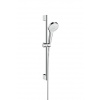 Hansgrohe Croma Select S - Sprchová súprava 1jet EcoSmart 9 l/min 0,65 m, biela/chróm 26565400