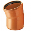 Venkovní drenážní koleno Wavin, O 110 mm, 15°