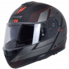Prilba LS2 FF908 Strobe II Code M. Čierna Sivá M