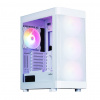 Puzdro pre počítač Zalman I4 Tg Atx Midi Tower 4 fans Rgb (i4 TG White)