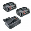 Set batérie a nabíjačky Bosch 1600A031T5