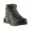 SALOMON Pánske zimné topánky X ULTRA SNOWPILOT WATERPROOF black/military olive/gothic olive - čierne Veľkosť EU: 46