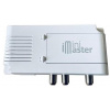 anténny zosilňovač emme esse 82778g minimaster, 1x vhf, 1x uhf, 1x out, 34 db, 5g lte filter, domáci