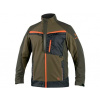 CXS CXS Blúza NAOS, pánska, khaki-olivová, HV oranžové doplnkami - 50 Khaki, 50