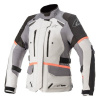 bunda STELLA ANDES DRYSTAR, TECH-AIR 5 kompatibilní, ALPINESTARS, dámská (světle šedá/tmavě šedá/černá/růžová fluo, vel. S)