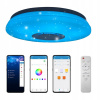 Stropné svietidlo, lampa - Plafon RGB 72W LED žiarovka Bluetooth Reproduktor+diaľkové ovládanie (Plafon RGB 72W LED žiarovka Bluetooth Reproduktor+diaľkové ovládanie)