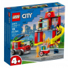 LEGO City 60375 Hasičská stanica a hasičské auto