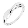 Strieborný prsteň Elements silver R3804