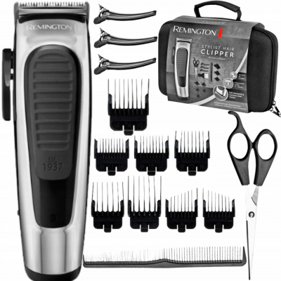 Holiací strojček - Kozmetický systém Livio kaderníctvo svetlo šedá (15in1 Hair Razor Remington set)