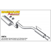 Magnaflow výfuk #16874 Jeep Liberty 3.7L V6 2008-13 (MagnaFlow #16874 Cat-Back Street Series)