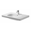 Duravit D-Code Umývadlo nábytkové, 85x48 cm, s prepadom, s otvorom na batériu, biela 03428500002