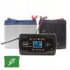 AUTOMATICKÝ USMEROVAČ NA OPRAVU BATÉRIÍ 12V 24V FUNKCIA LCD