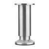 Walteco Nábytková noha priemer 38mm, výškovo nastaviteľná 120-135mm, 250kg, brúsený hliník , 50510