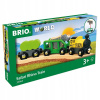 Dráha pre deti, stavebnica - BRIO vlak Safari s Rhino 33964 frontu (Dráha pre deti, stavebnica - BRIO vlak Safari s Rhino 33964 frontu)
