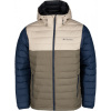 Columbia POWDER LITE HOODED JACKET kaki,tmavo modrá,béžová,sivá Pánska bunda M