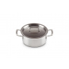 Le Creuset - Hrniec nerezový s pokrievkou 20 cm, 3 l, 3-PLY