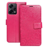 Kryt MEZZO Book Xiaomi Redmi Note 12 5G mandala magenta