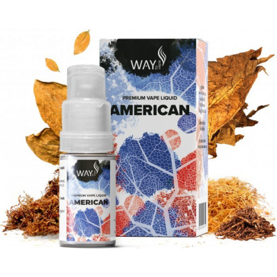 e-liquid 10ml WAY to Vape American - 0mg 0mg 0mg