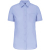 KARIBAN VINTAGE JUDITH K548 / Dámska košeľa s krátkym rukávom - bright sky 4XL
