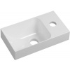 Sapho Small umývadlo 30.8x17 cm obdĺžnik klasické umývadlo-umývadlo na nábytok biela PK305