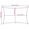 vidaXL Tieniaca plachta 160 g/m² oranžová 2,5x3,5 m HDPE - Oranžová - 500-500