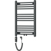 Mexen Mars, elektrické vykurovacie teleso 700 x 500 mm, 300 W, antracitová, W110-0700-500-2300-66