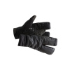 Zateplené cyklistické rukavice CRAFT ADV SubZ Siberian Split Finger - černá Velikost: S