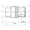 PROTHERM Klapka odvodu spalín , ⌀ 80 mm (nutné pre každý kotol v kaskáde) SP2K 0020079304