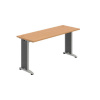 OFFICE PRO s.r.o. HOBIS kancelársky stôl pracovný rovný - FE 1600, buk