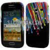 Silikónový obal Samsung Galaxy Ace 2 – Meteor – čierna