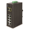 PLANET Technology PLANET IGS-10020MT Priemyselný Switch 8x 10/100/1000 + 2x 100/1000 SFP, Management, -40 + 75 ° C