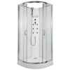 ARTTEC BRILIANT 90 x 90 cm - Masážny sprchový box model 4 hroznové sklo PAN04621