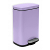 Spirella Akira Kompaktný Kôš na Odpadky do Kúpeľne Fialový 5 Litrov