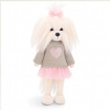 Mimi s kostřičkou v šedém svetru - maltézská slečna od firmy ORANGE TOYS (Lucky Mimi Pink Heart)