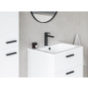 Ravak Chrome Slim nábytkové kompozitné umývadlo 60x49cm otvor pre bat,prepad,Biele+Cleaner XJG01160001