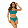 Dámske dvojdielne plavky Fashion 18 S940FA18-10 tyrkysové - Self 46D